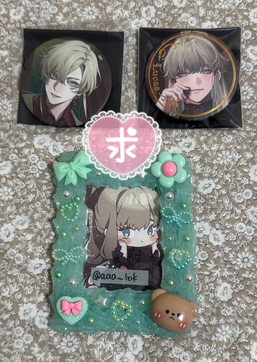 オトなつ 終ヴィル キュピパラ ピオフィ カラマリ バリバリ 缶バッジ