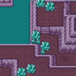 ハナダのどうくつ（1F）の出現率とマップ｜ポケモンハートゴールド