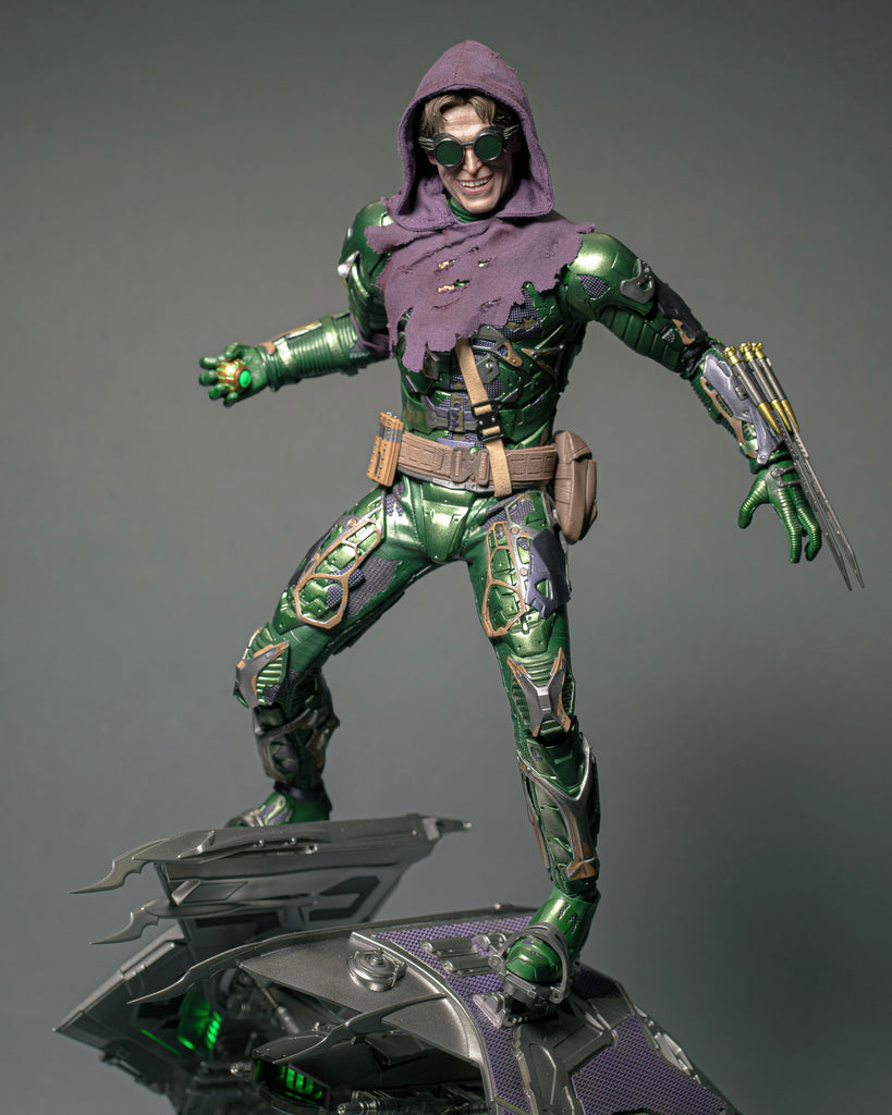 Hot Toys MMS674 Spiderman No Way Home Green Goblin Upgraded Suit 1