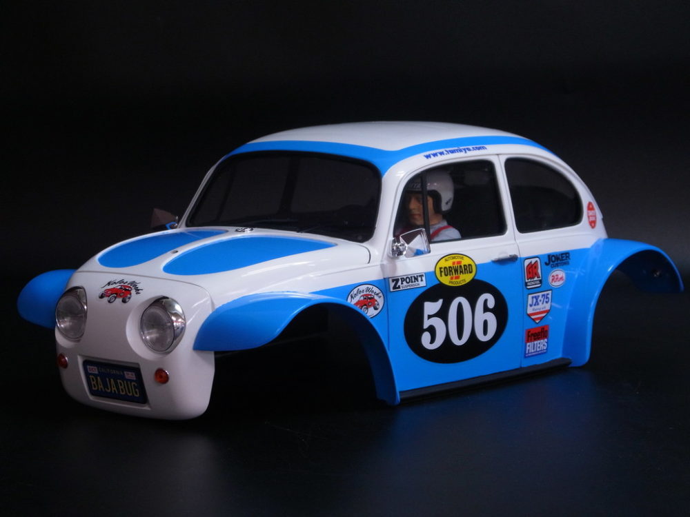 ロスマンズカラー ワーゲンオフローダー ボディ 塗装済み】ワーゲン