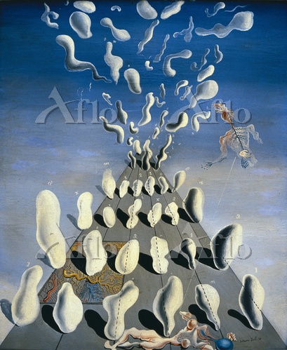 サルバドール・ダリ 「シュルレアリスム的コンポジション―発生