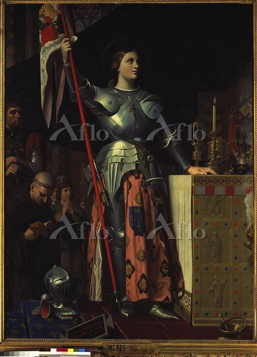 アングル「ジャンヌ・ダルクの肖像画」 [954269]のアート作品 - アフロ