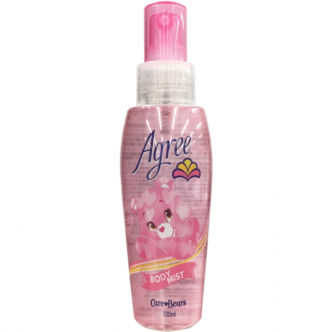Agree(アグリー）」人気アイテムのボディミストNにケアベア コラボ