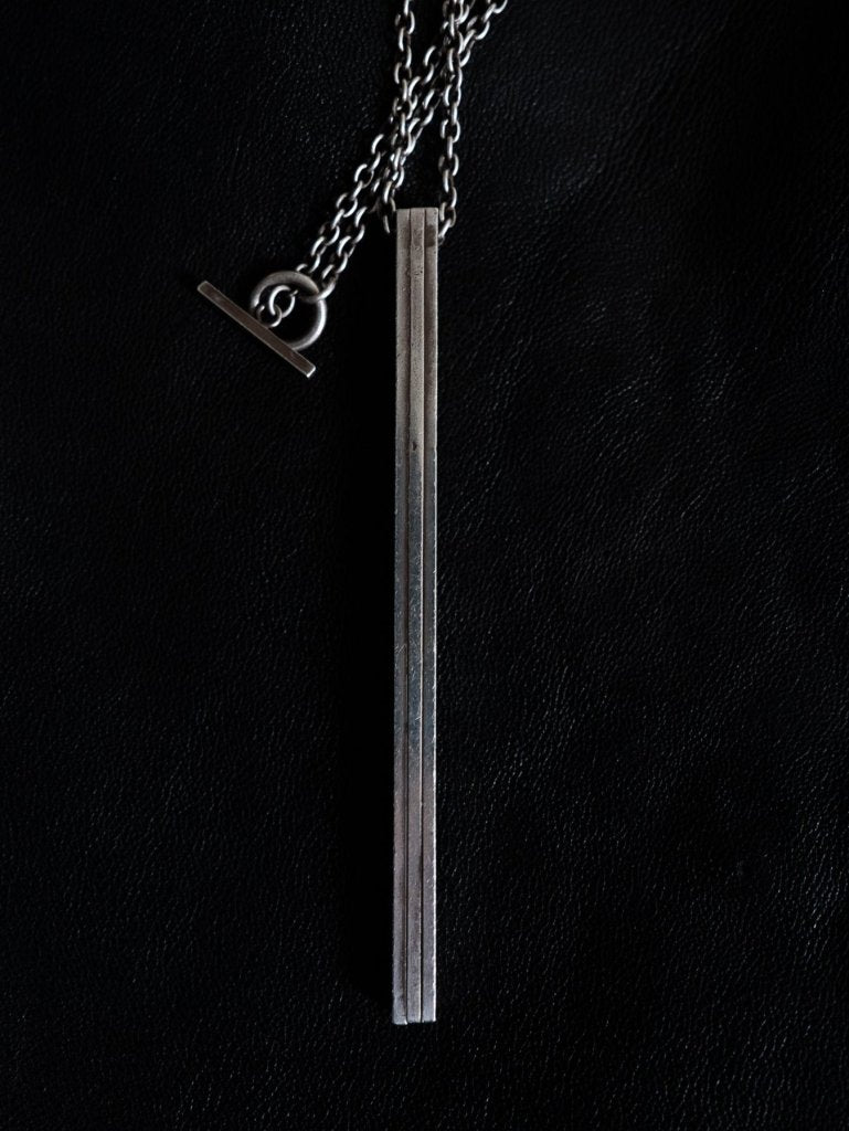 Layered Bar Necklace [slv925] – PRY