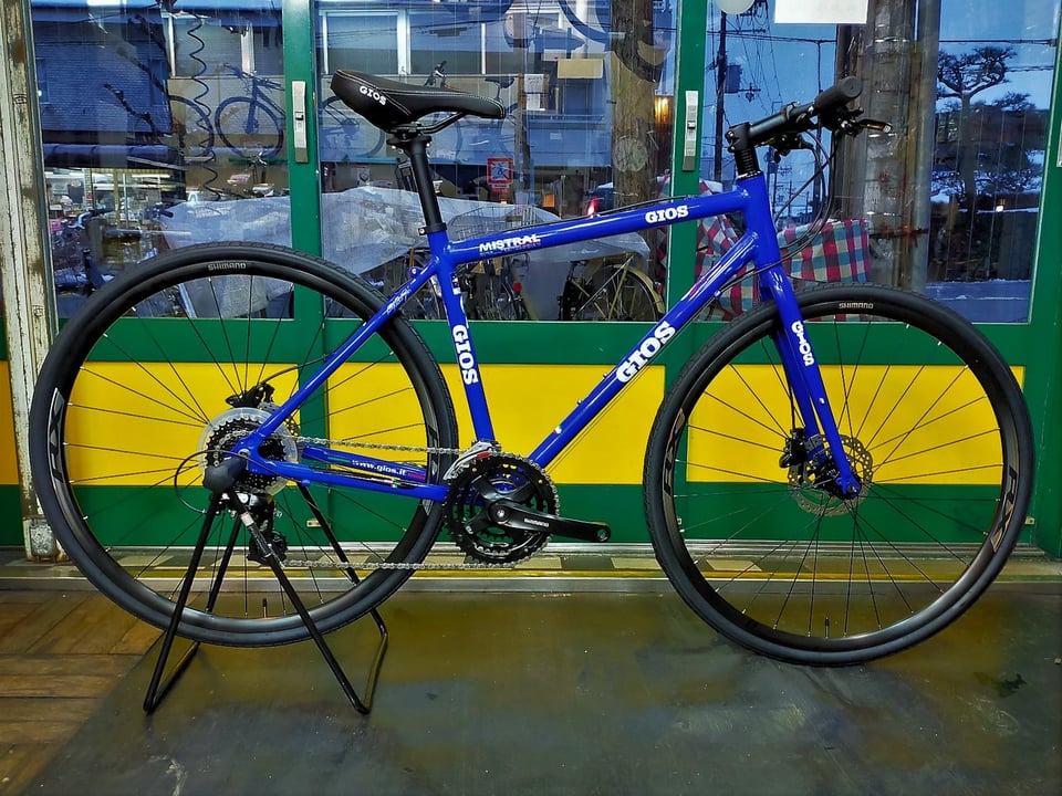 修学院店】クロスバイクの定番アップグレード車種！！ GIOS MISTRAL