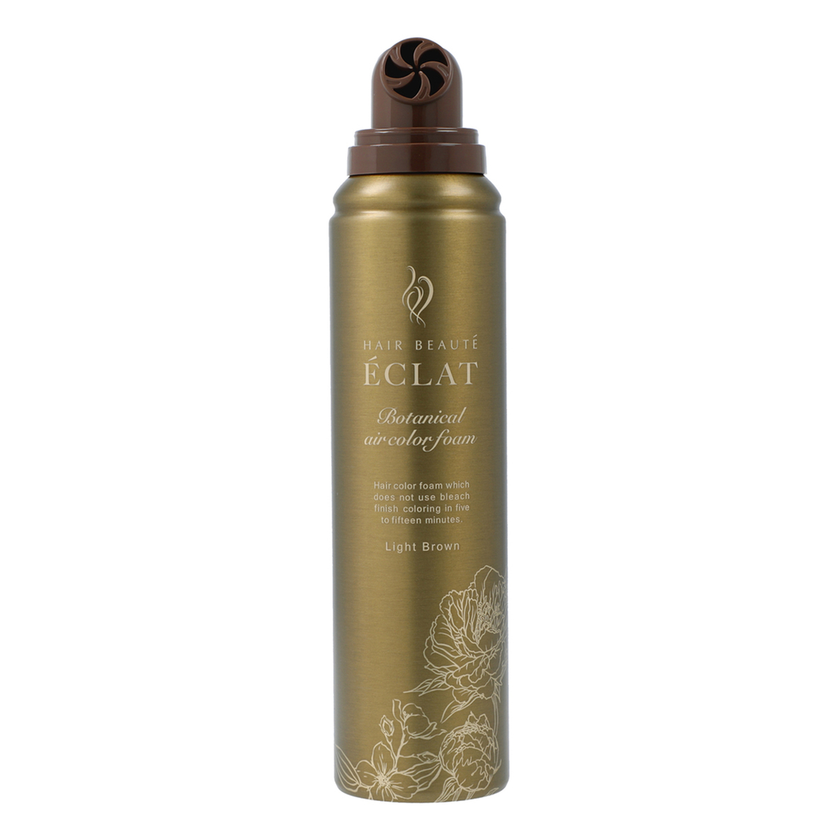 ヘアボーテ エクラ ボタニカルエアカラーフォーム ダークブラウン 2本