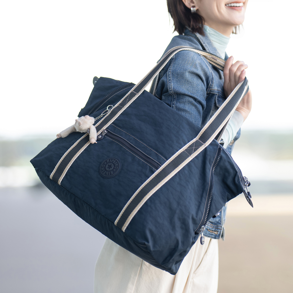Kipling アートM ボストンバッグ キプリング（Kipling） - QVC.jp
