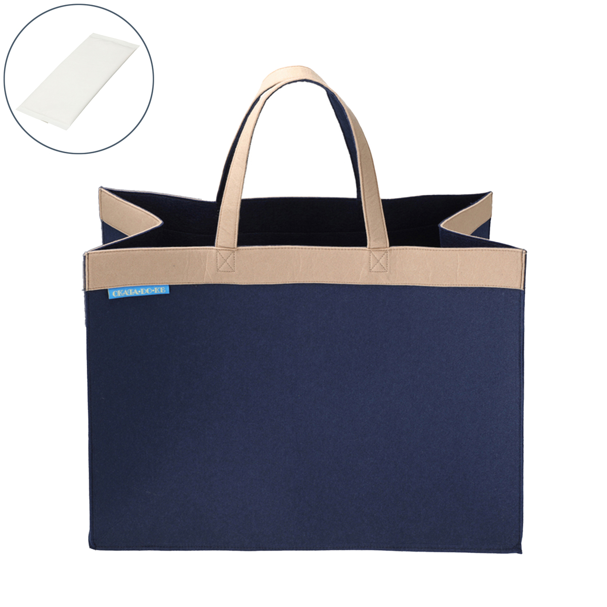 OKATA-DO-KE フェルトバッグ収納 Mサイズ 吸湿材付 - QVC.jp