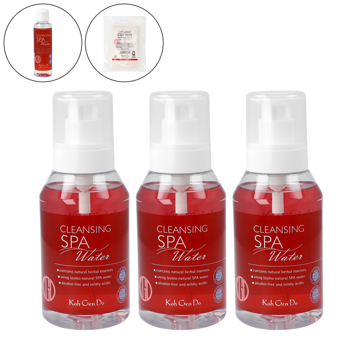 江原道クレンジングウォーター380mL×3本プレゼント付S 江原道（Koh Gen