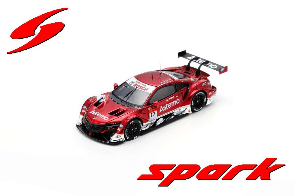 Spark SGT125 1/43 Astemo NSX-GT No.17 Astemo REAL RACING GT500