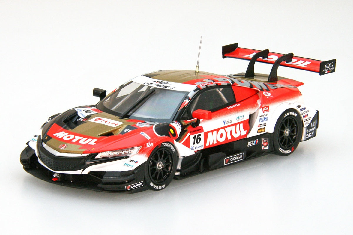 EBBRO 45627 1/43 SUPER GT 2018 GT500 MOTUL MUGEN NSX-GT No.16
