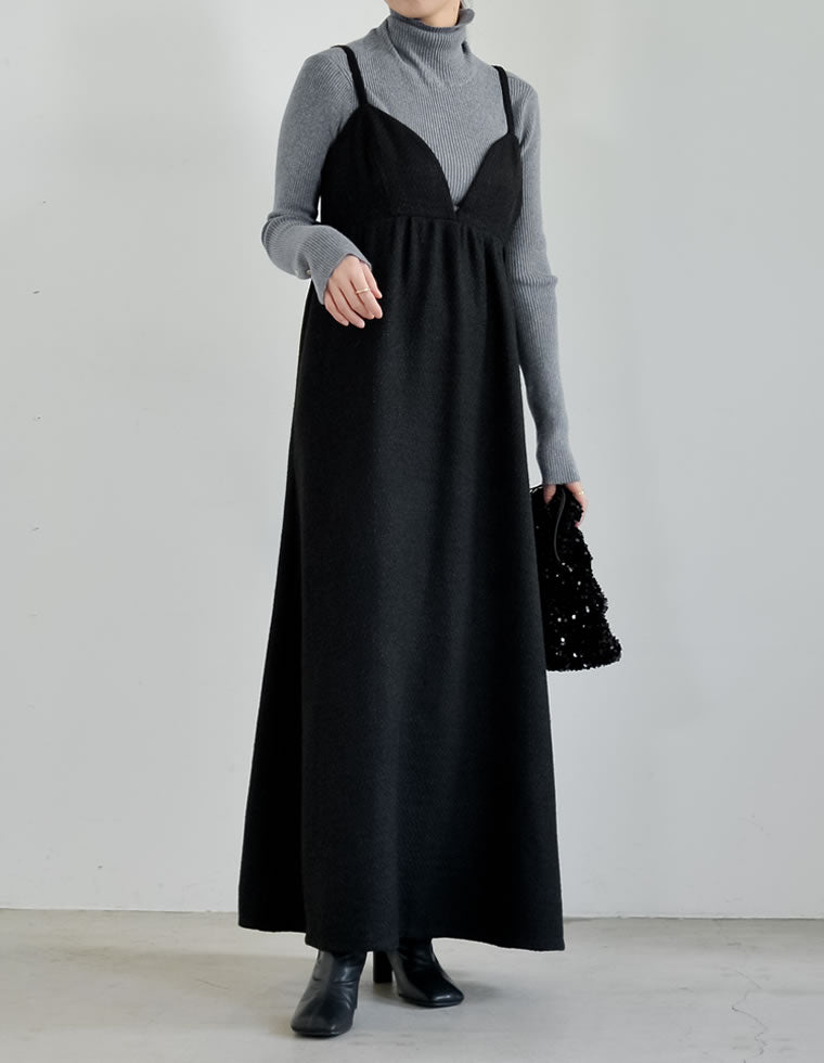 ツイードライクキャミワンピース - ワンピース通販 | 人気レディース