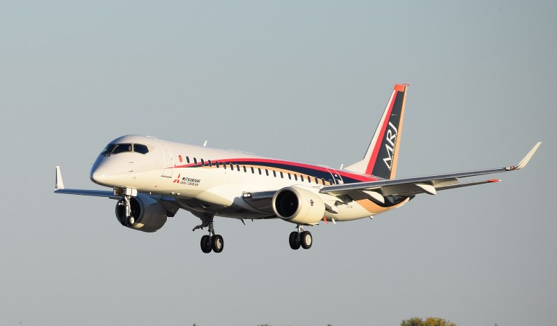 MITSUBISHI REGIONAL JET MRJ90 Specifications, Performance, and Range