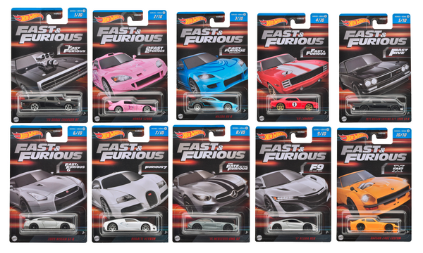 怒涛の『ワイスピ』祭だ！ 歴代劇中車がイッキに16車種ラインアップ