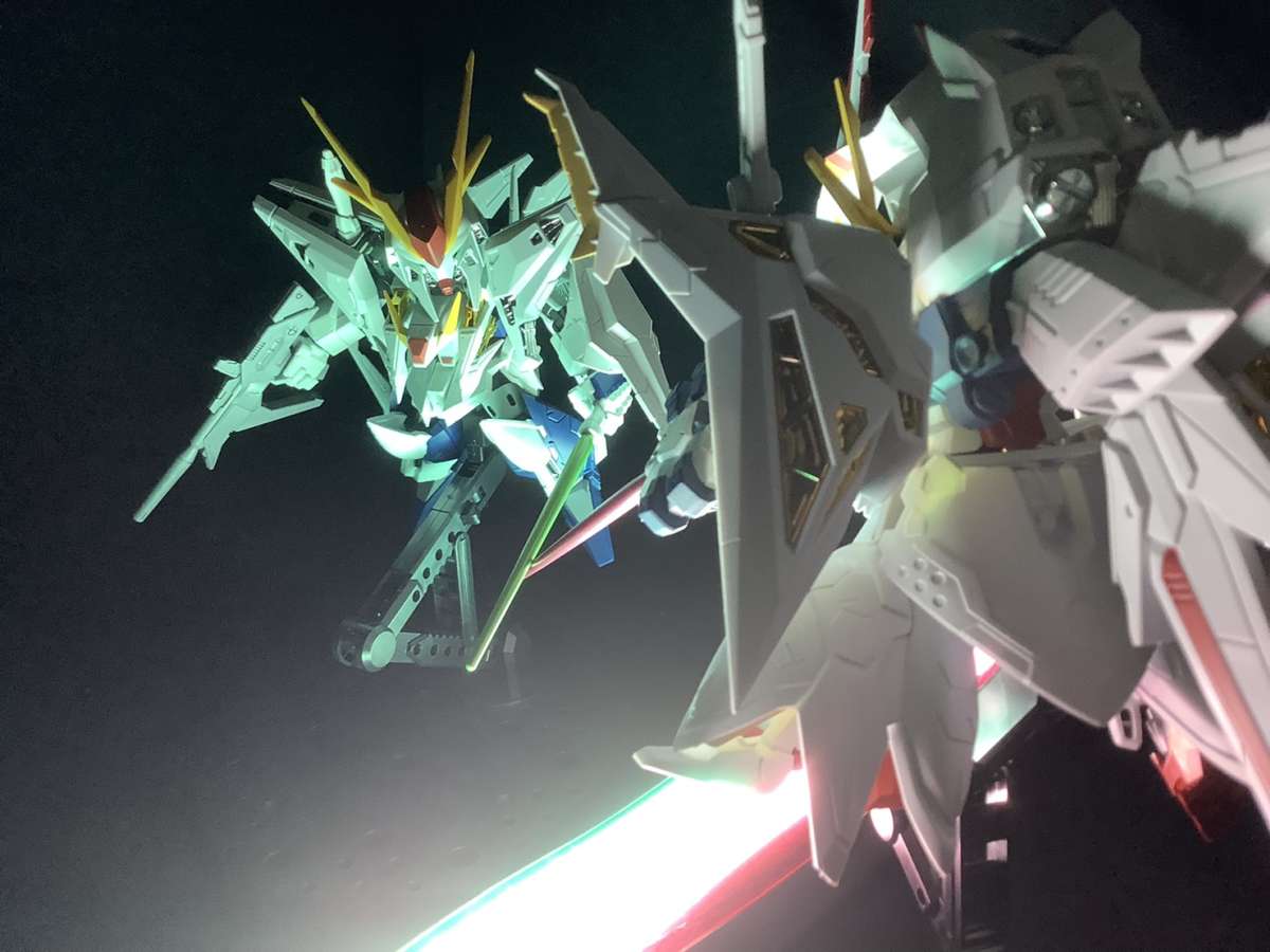 NXEDGE STYLE】Ξガンダムとペーネロペーで劇中シーンの再現！【閃光の
