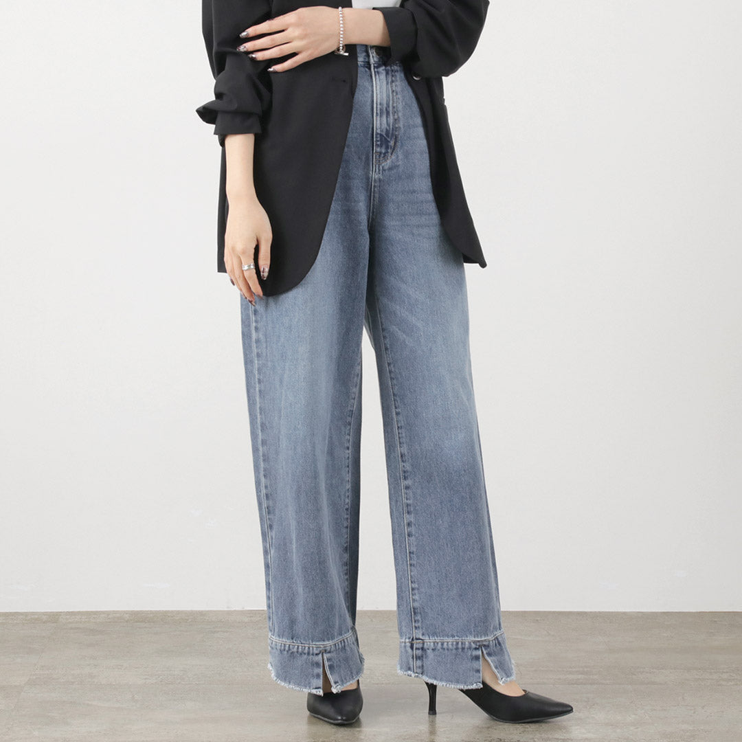 50％OFF】CYAN TOKYO（シアン トーキョー） リブウエスト デニム