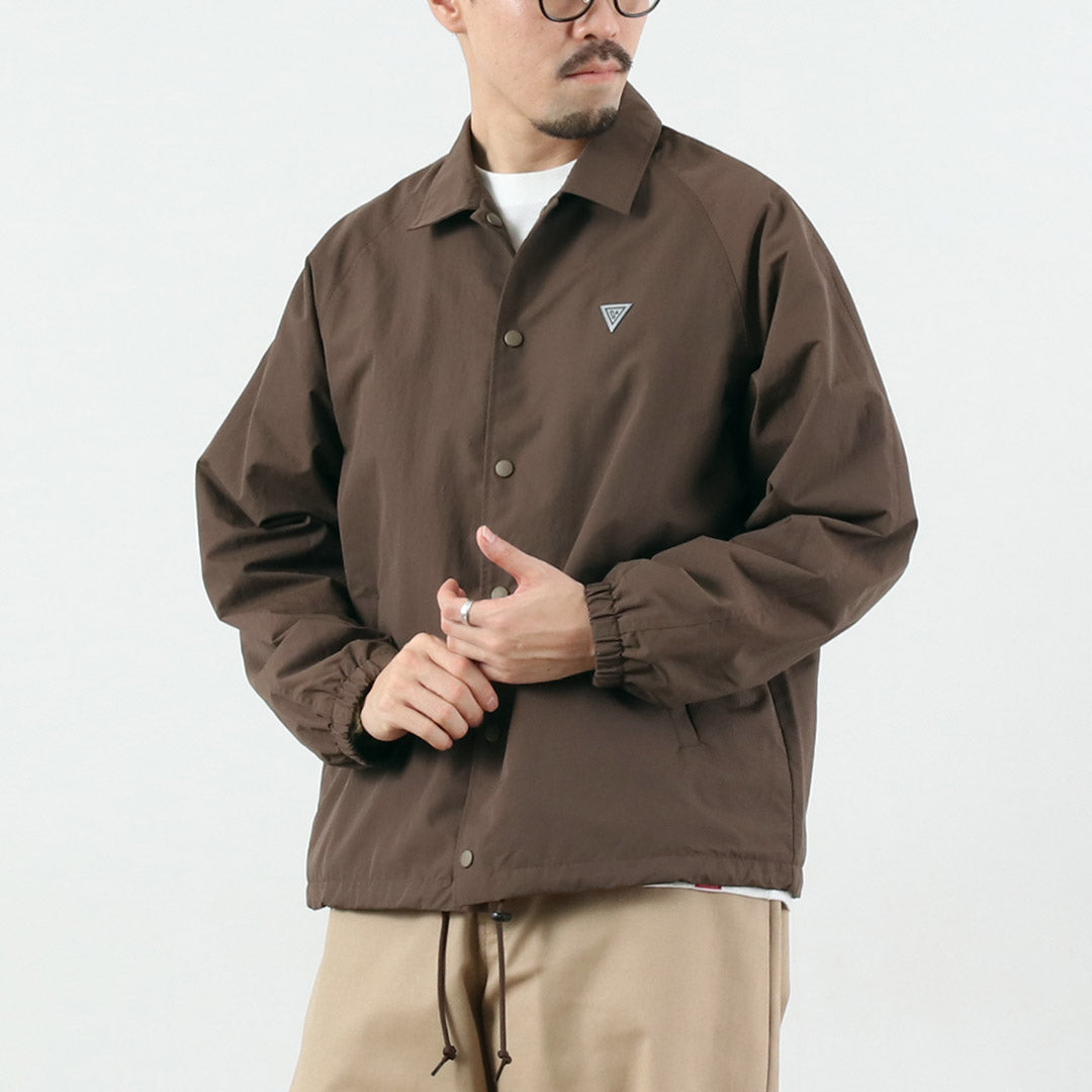 RAG（ラグ） コーチジャケット / メンズ ナイロン 撥水 防風 透湿 日本
