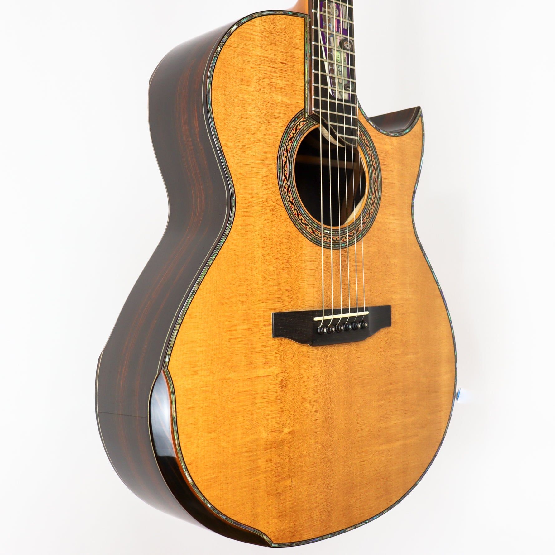 Grit Laskin 1996 Custom Acoustic with Pearl Inlays — Rudy's Music
