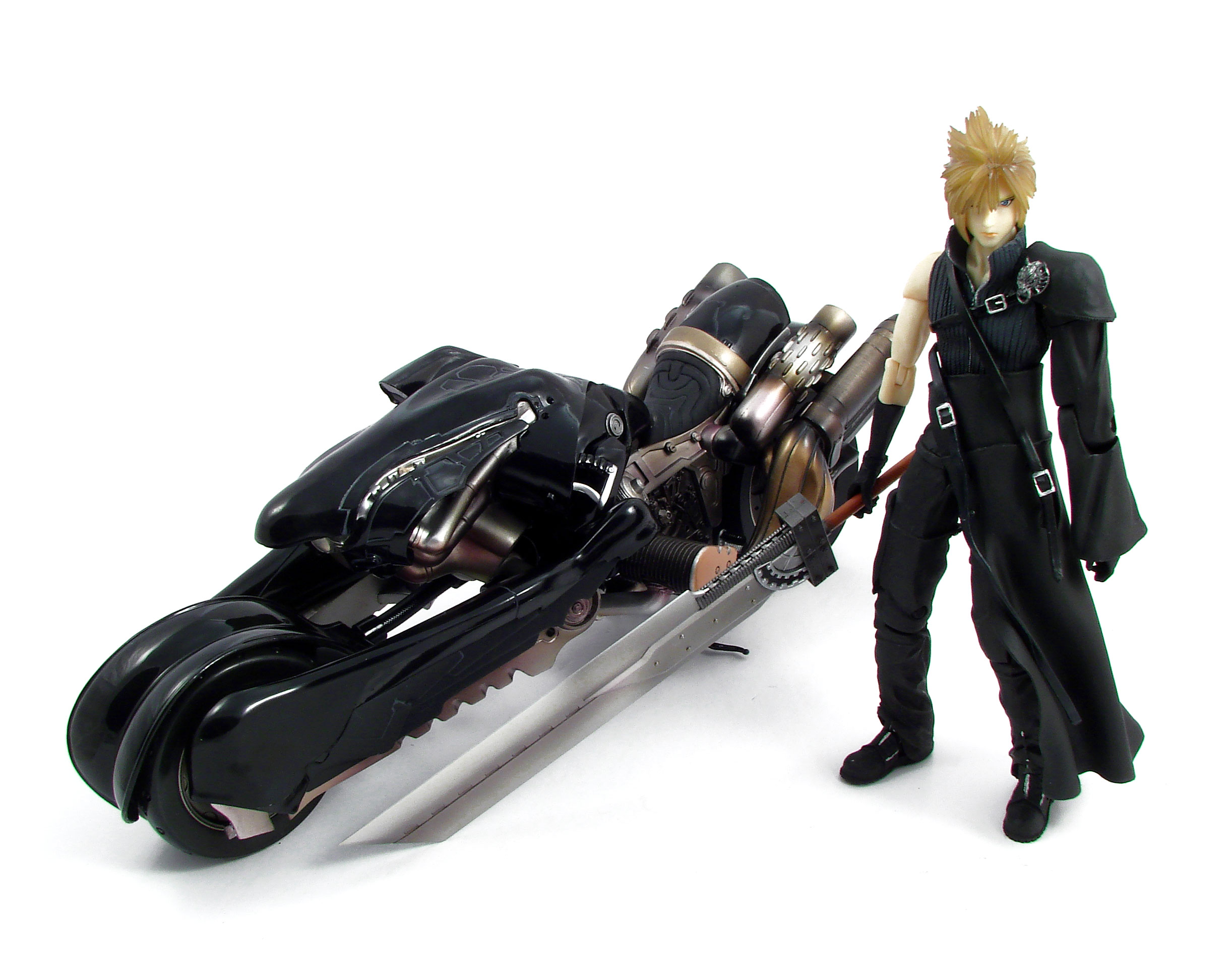 Final Fantasy VII Advent Children - Play Arts: Cloud Strife & Fenrir