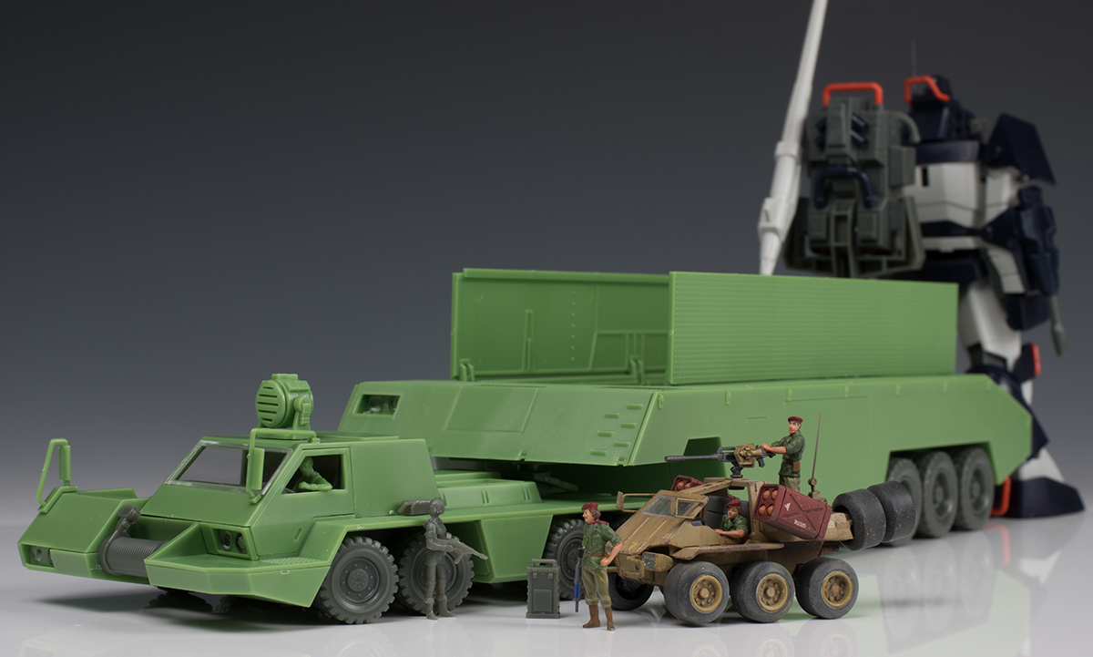 1/72scaleダグラムアップデート&アイアンフット&ブロムリーアイバンDT2