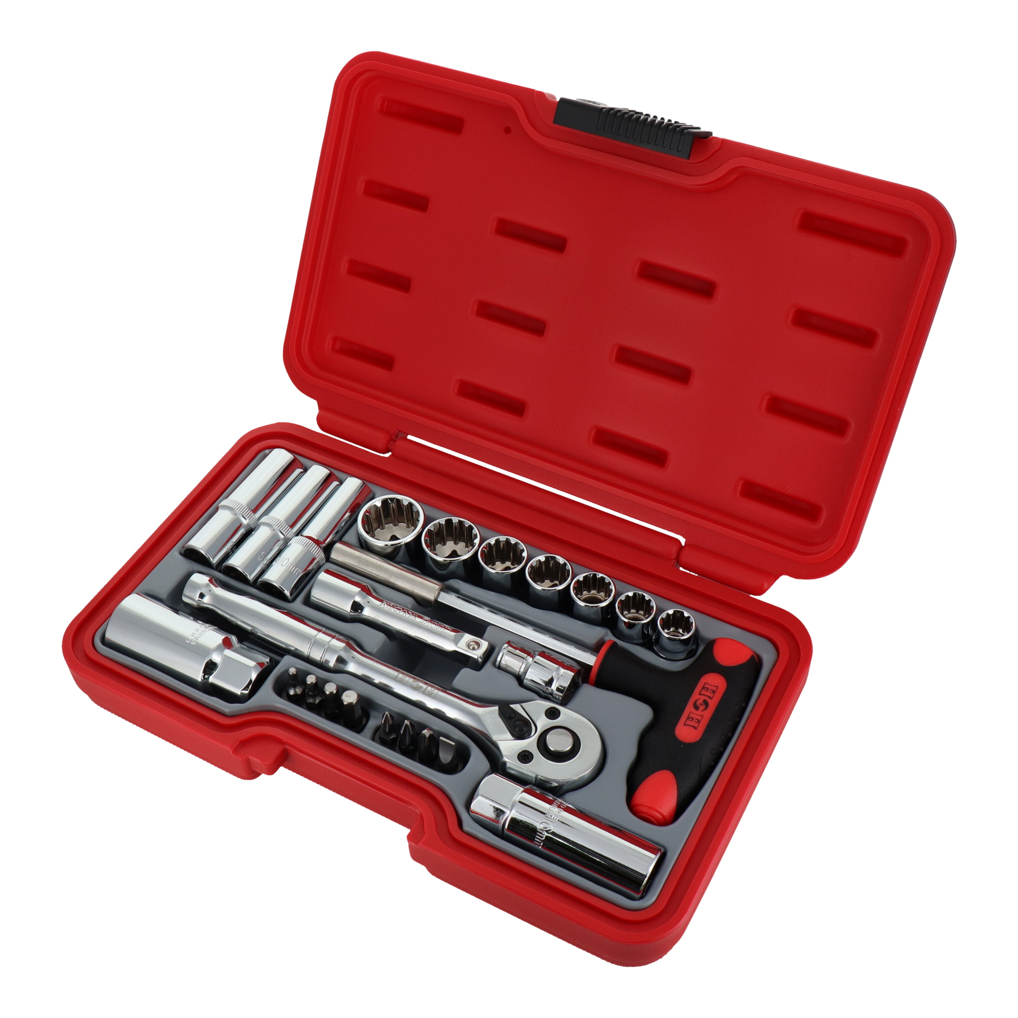 H-4013 ソケットレンチ ソケット＆ビットセット 13pcs.ソケットレンチ