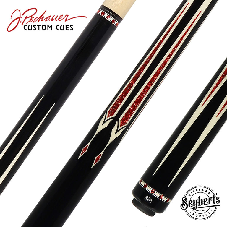 Pechauer Champions Collection David Alcaide 2 Ruby Pool Cue - DA2R