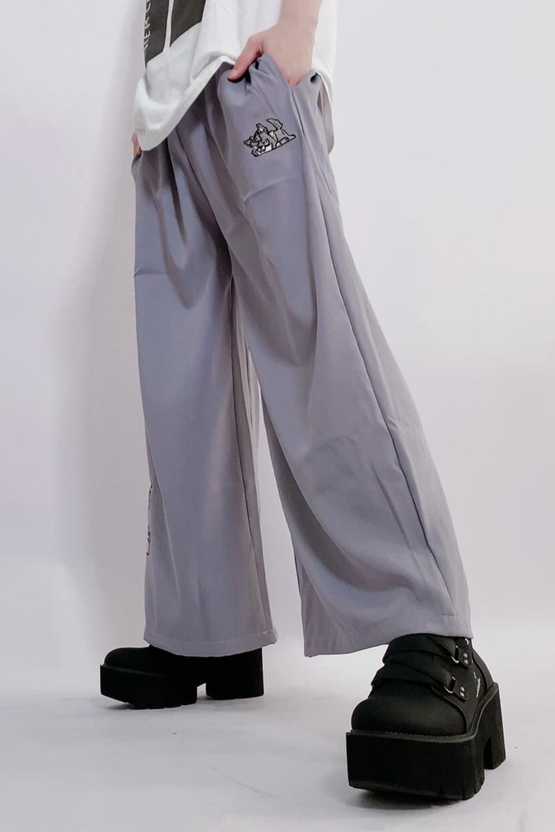 NIIER NOR/ニア ノア』 ローズバルーン デニムパンツ