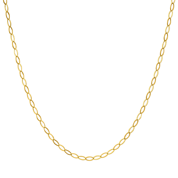 K18イエローゴールド ネックレス 40cm | 高品質 金・プラチナ