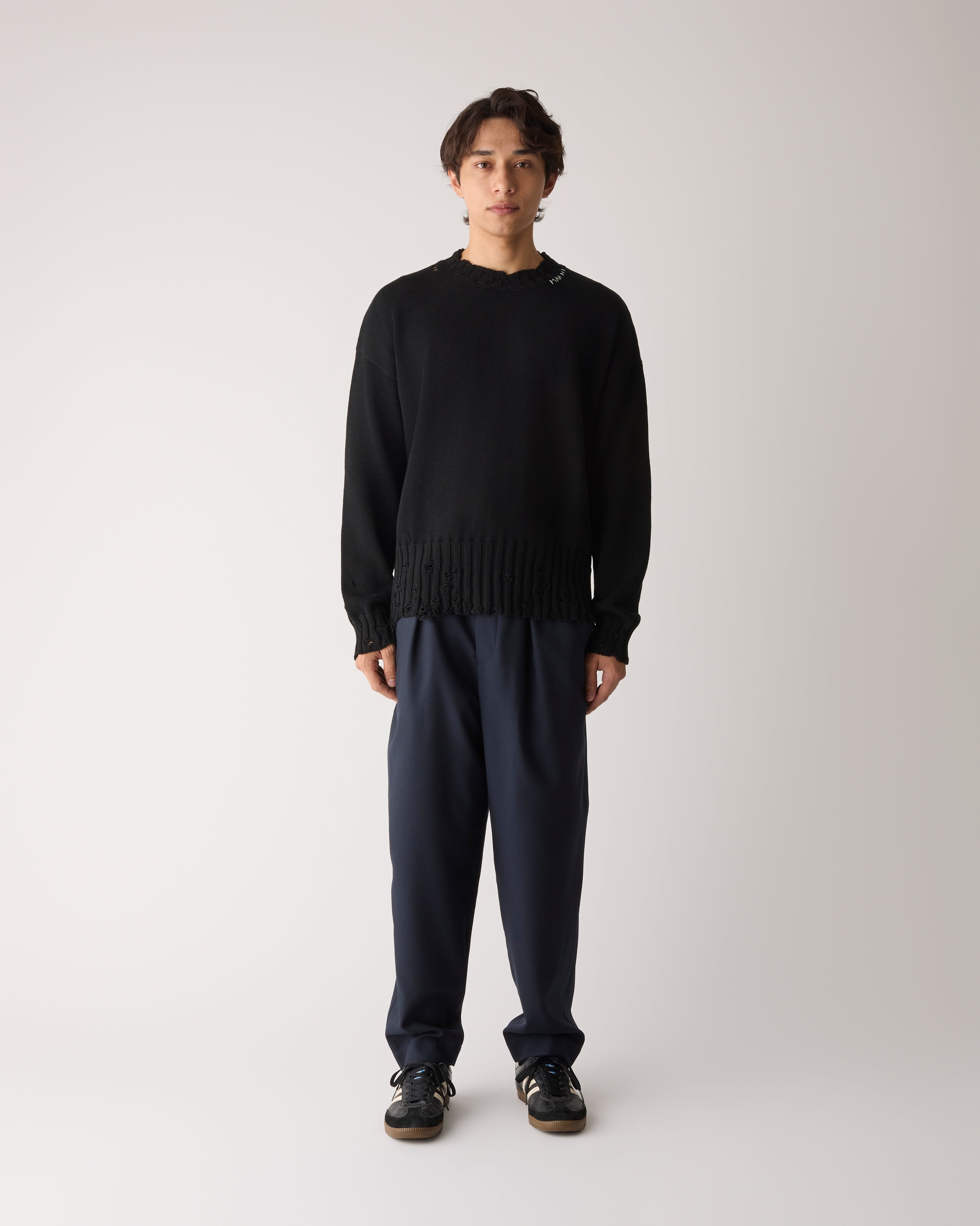 マルニ】ツイスト クルーネック セーター – GQ SHOP