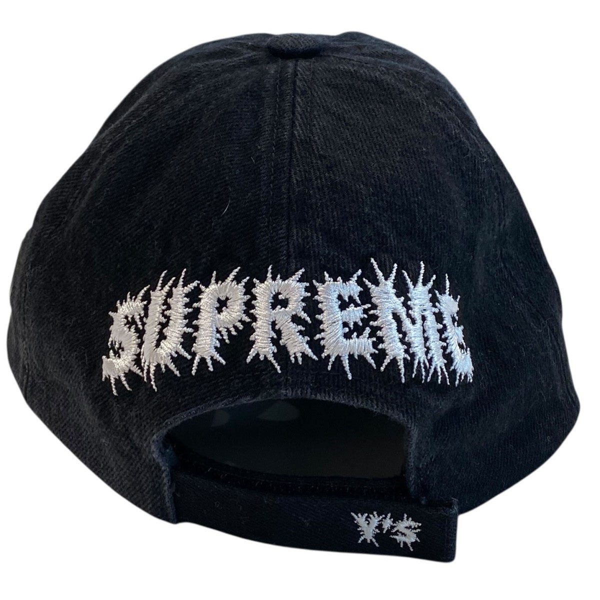 Y's Yohji Yamamoto×Supreme Grommet 6-Panel Cap ガーメント加工ロゴ