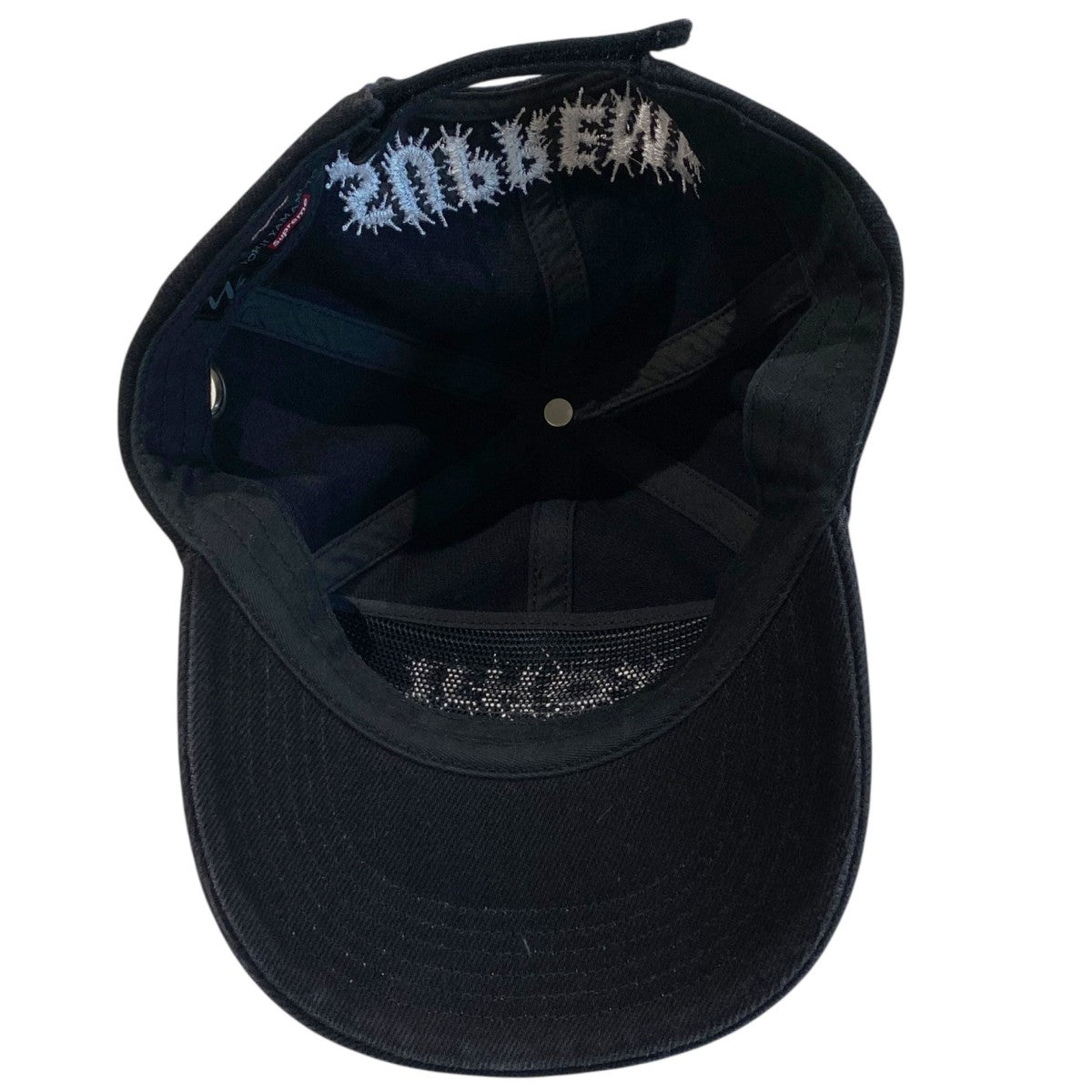 Y's Yohji Yamamoto×Supreme Grommet 6-Panel Cap ガーメント加工ロゴ