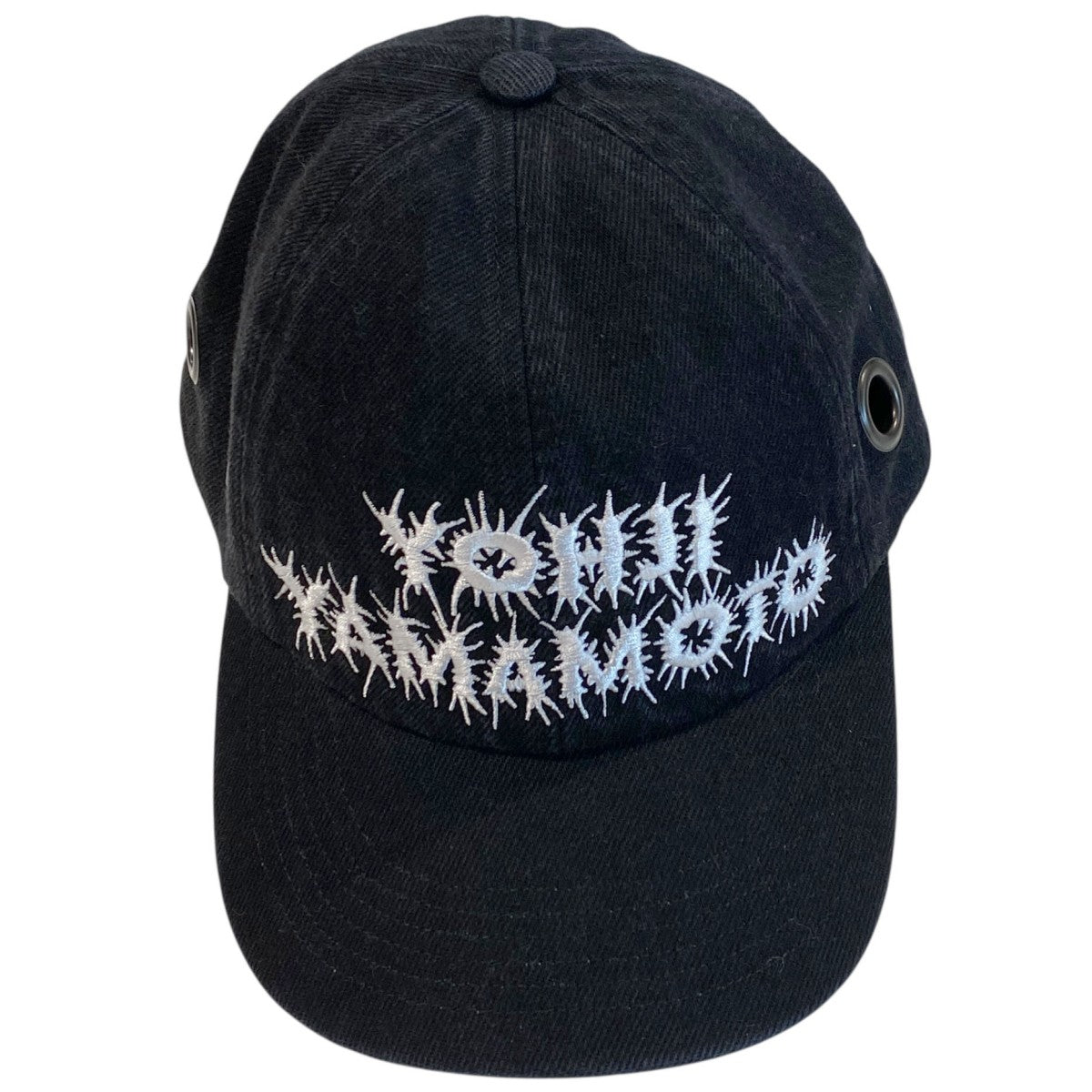 Y's Yohji Yamamoto×Supreme Grommet 6-Panel Cap ガーメント加工ロゴ