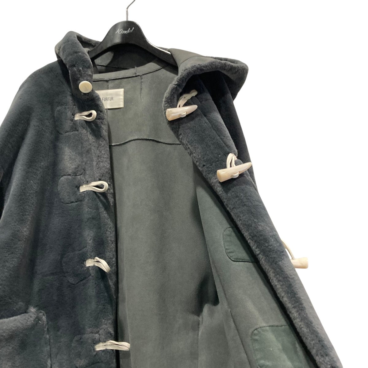 furfur(ファーファー) 22AWエコファーダッフルコートRWFC235003
