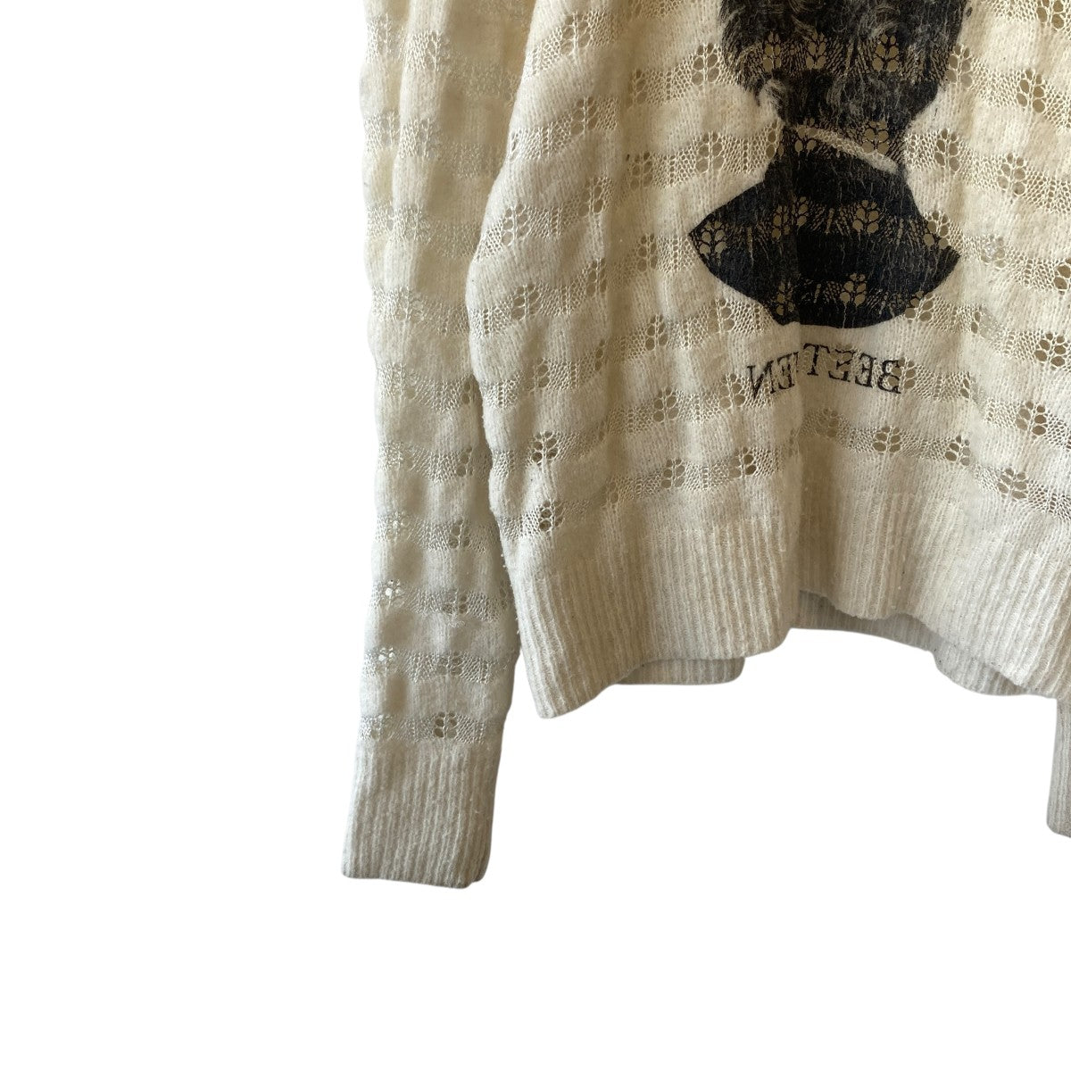 MASU(エムエーエスユー) 22AWREVERSE BEETHOVEN SWEATERニットMVFW