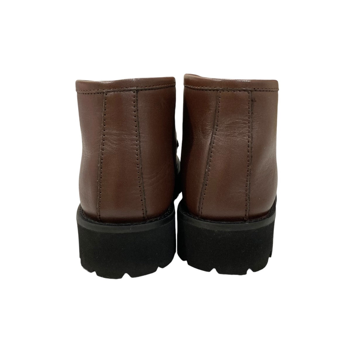 Caminando(カミナンド) ミッドカット ローファー ブラウン サイズ 5