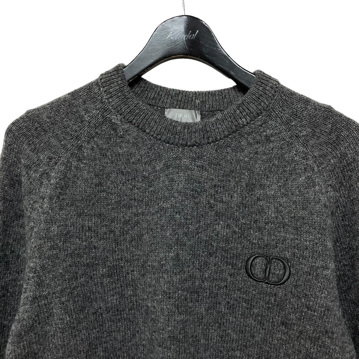 DIOR(ディオール) CD Icon Logo Embroidered Longsleeve Knit Sweater