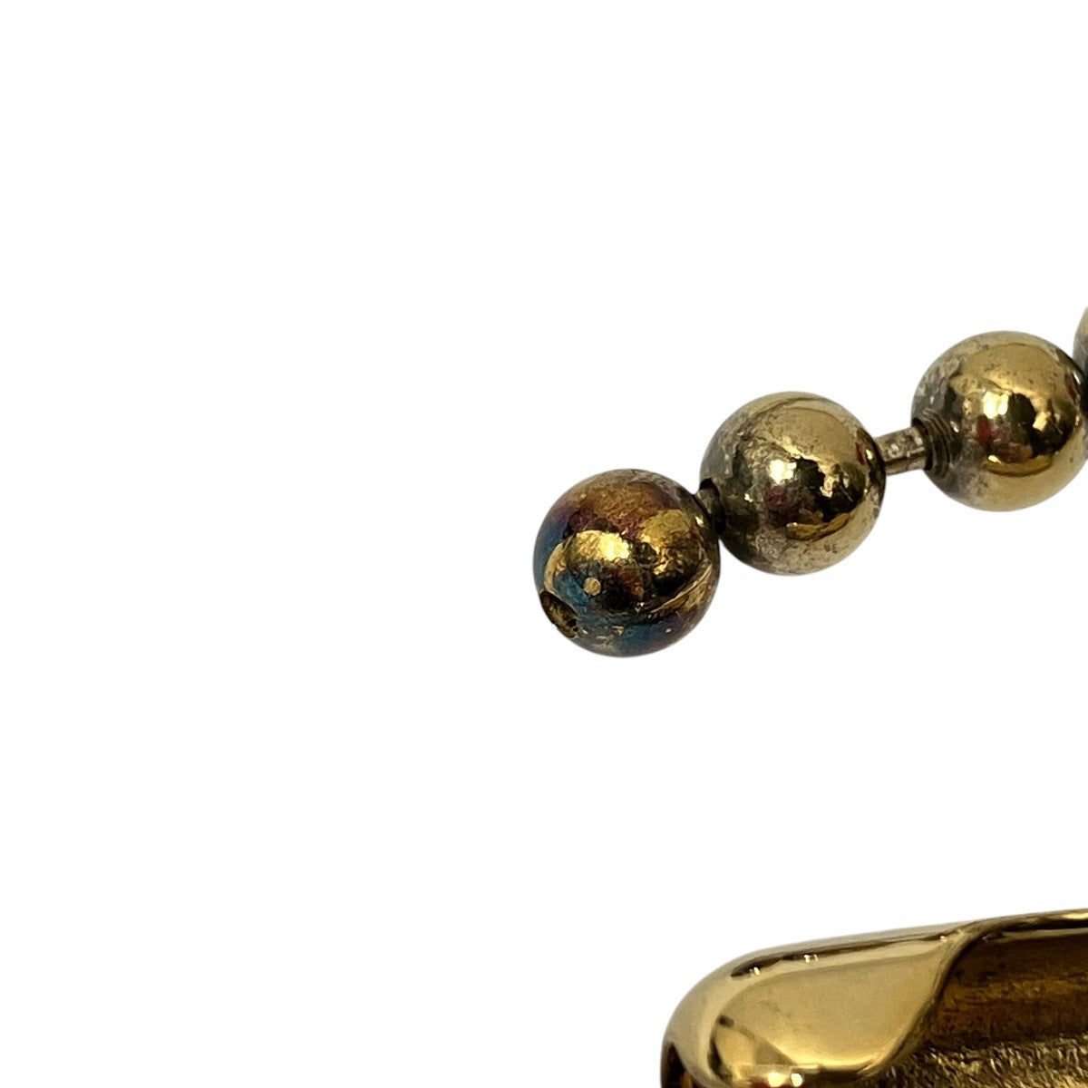 AMBUSH(アンブッシュ) ボールチェーンネックレス ゴールド｜【公式