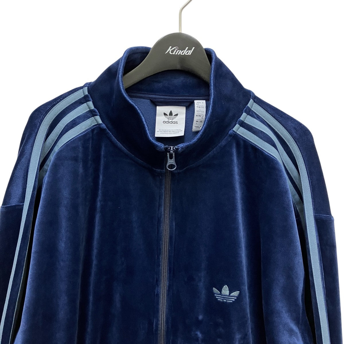 adidas(アディダス) ベロアトラックジャケットJM2269 JM2269 ネイビー