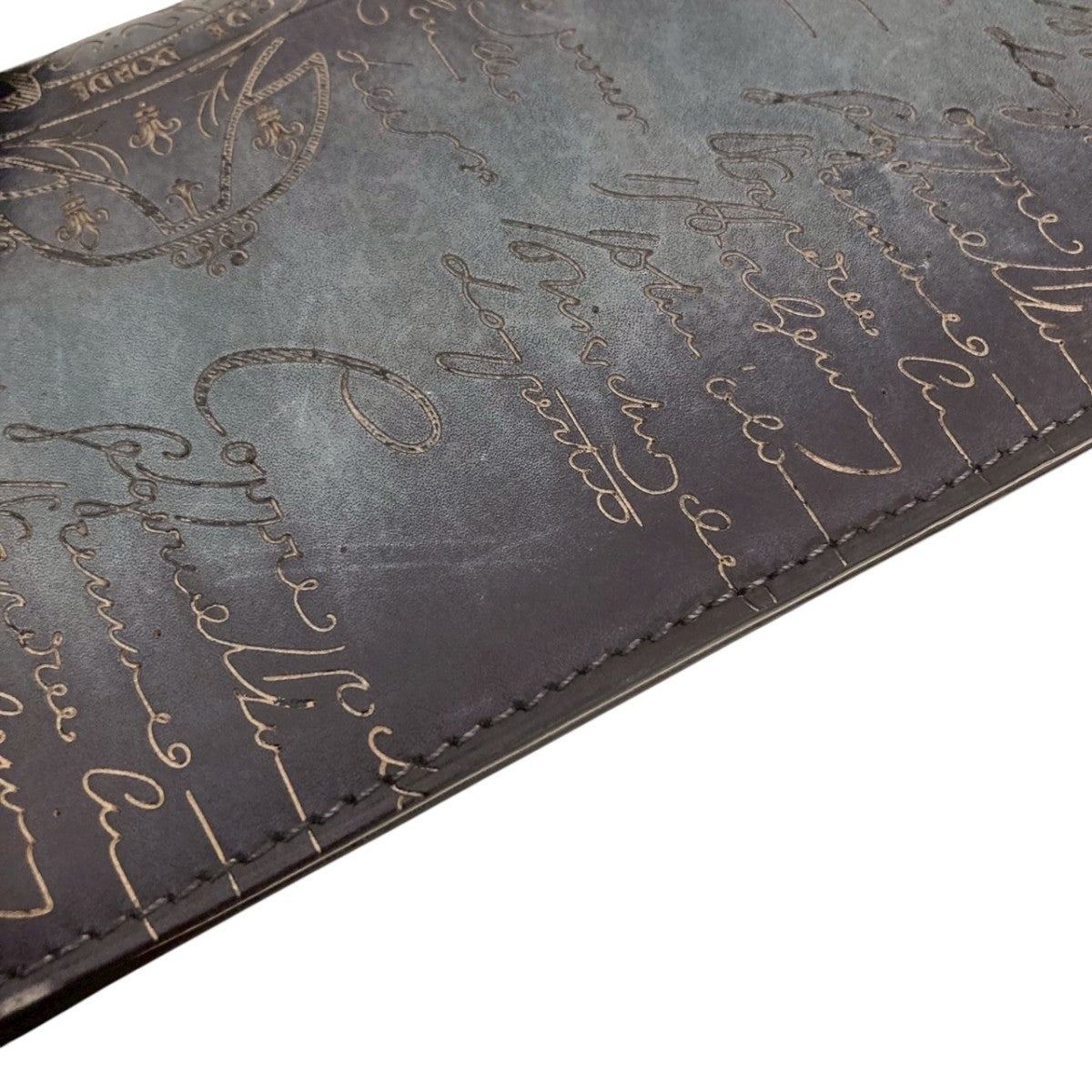 Berluti(ベルルッティ) セコイヤカリグラフィー長財布 ネイビー