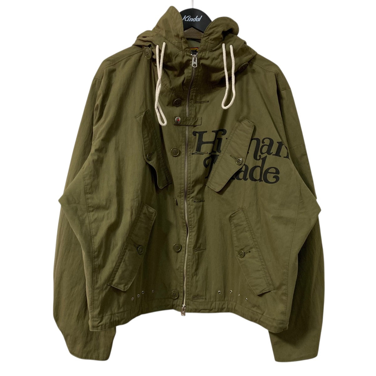 HUMAN MADE(ヒューマンメイド) PROTOTYPE HOODED ジャケットミリタリー