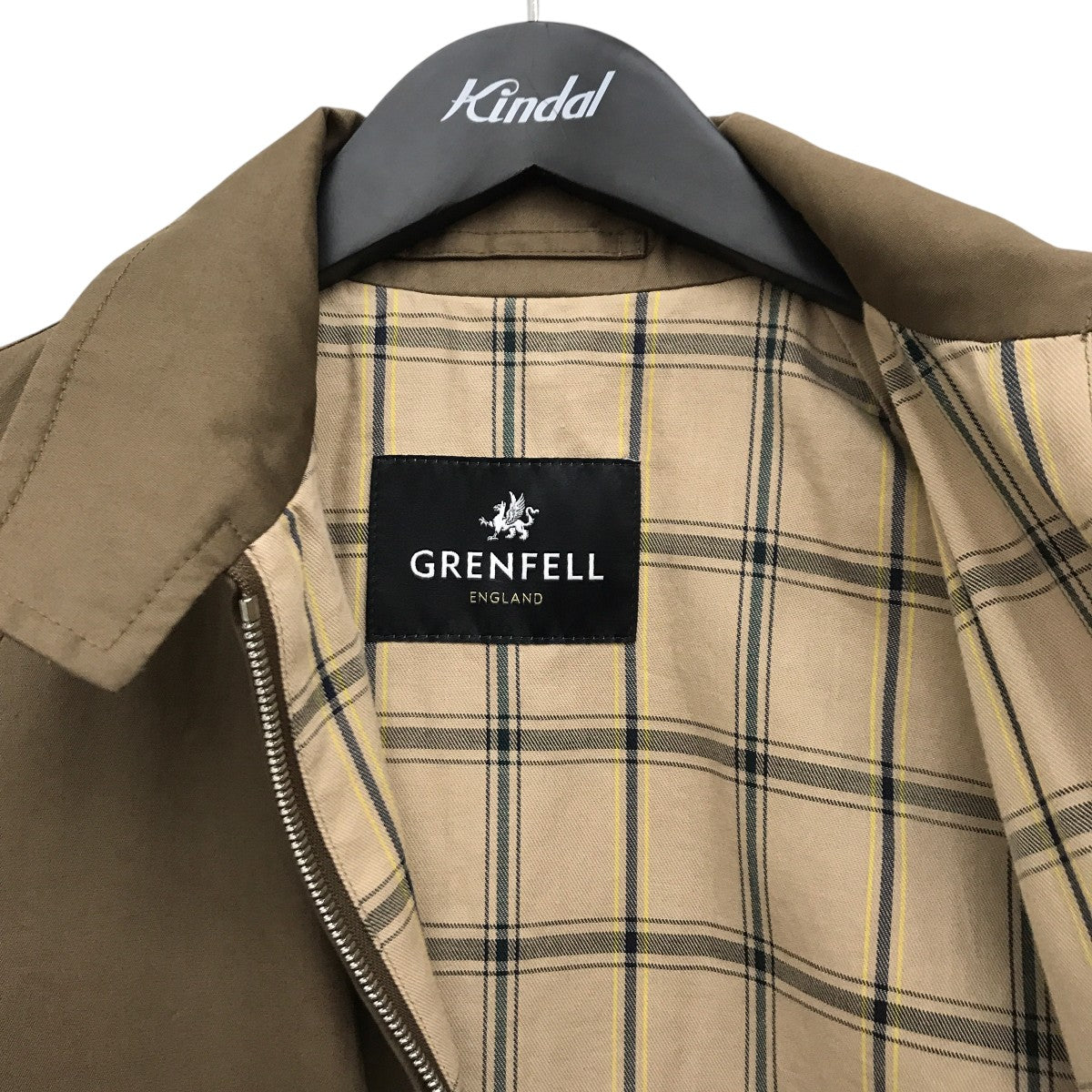 GRENFELL(グレンフェル) スイングトップジャケット ブラウン サイズ 38