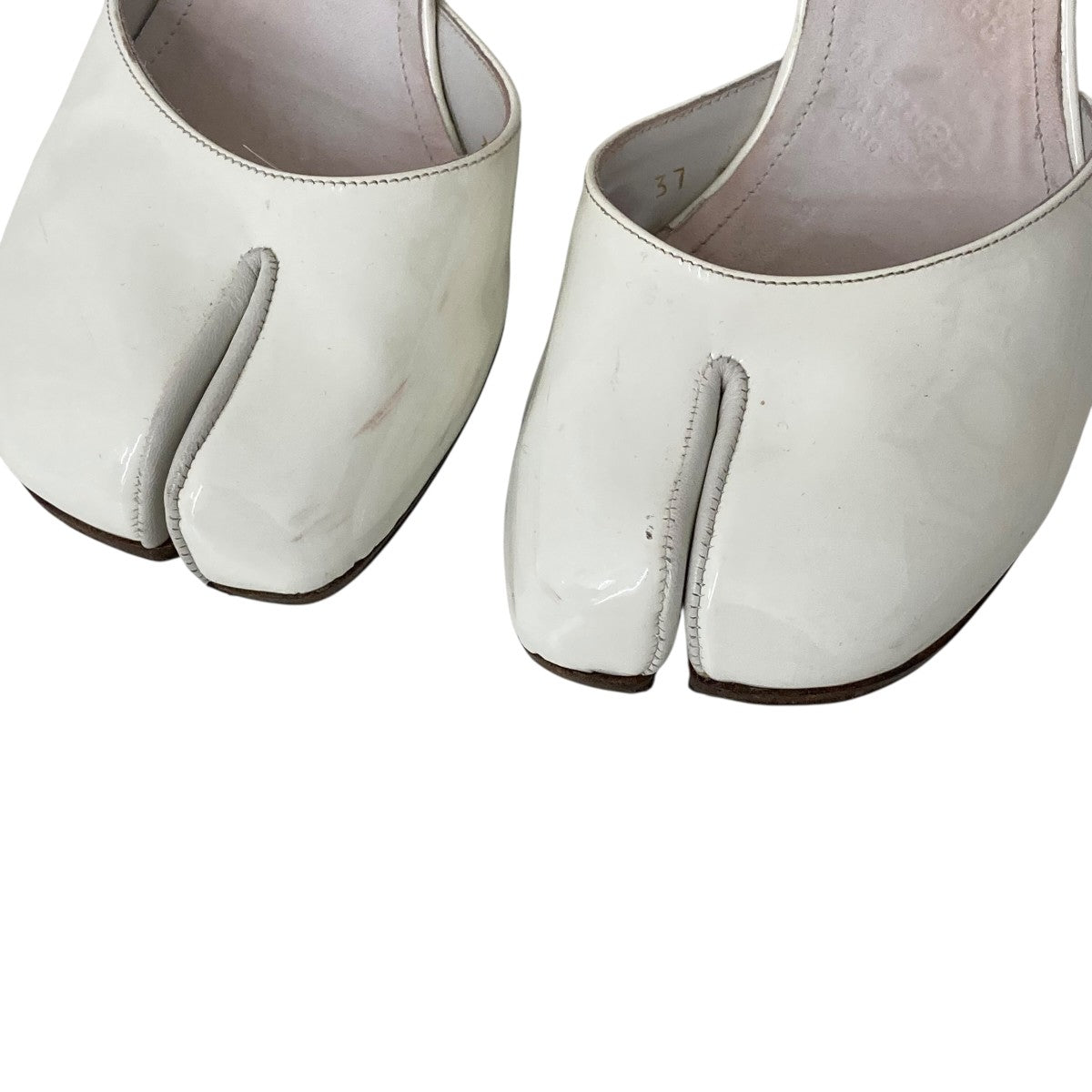 Maison Margiela(メゾンマルジェラ) ヒールパンプス ホワイト サイズ