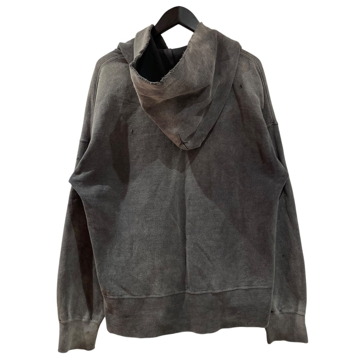 VISVIM(ビズビム) COURT HOODIE P．O CRASHダメージジップパーカー