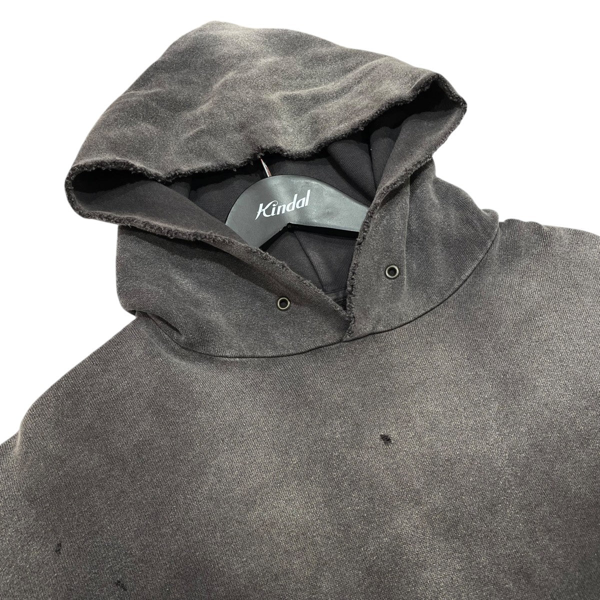 VISVIM(ビズビム) COURT HOODIE P．O CRASHダメージジップパーカー