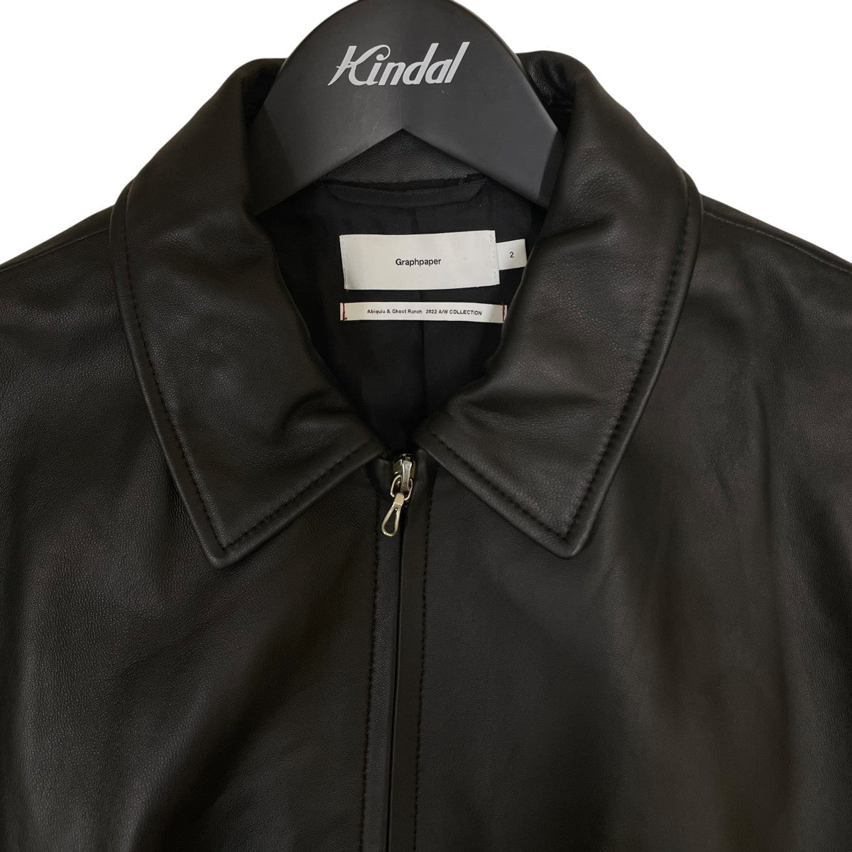 Graphpaper(グラフペーパー) Sheep Leather Riders Jacketレザー