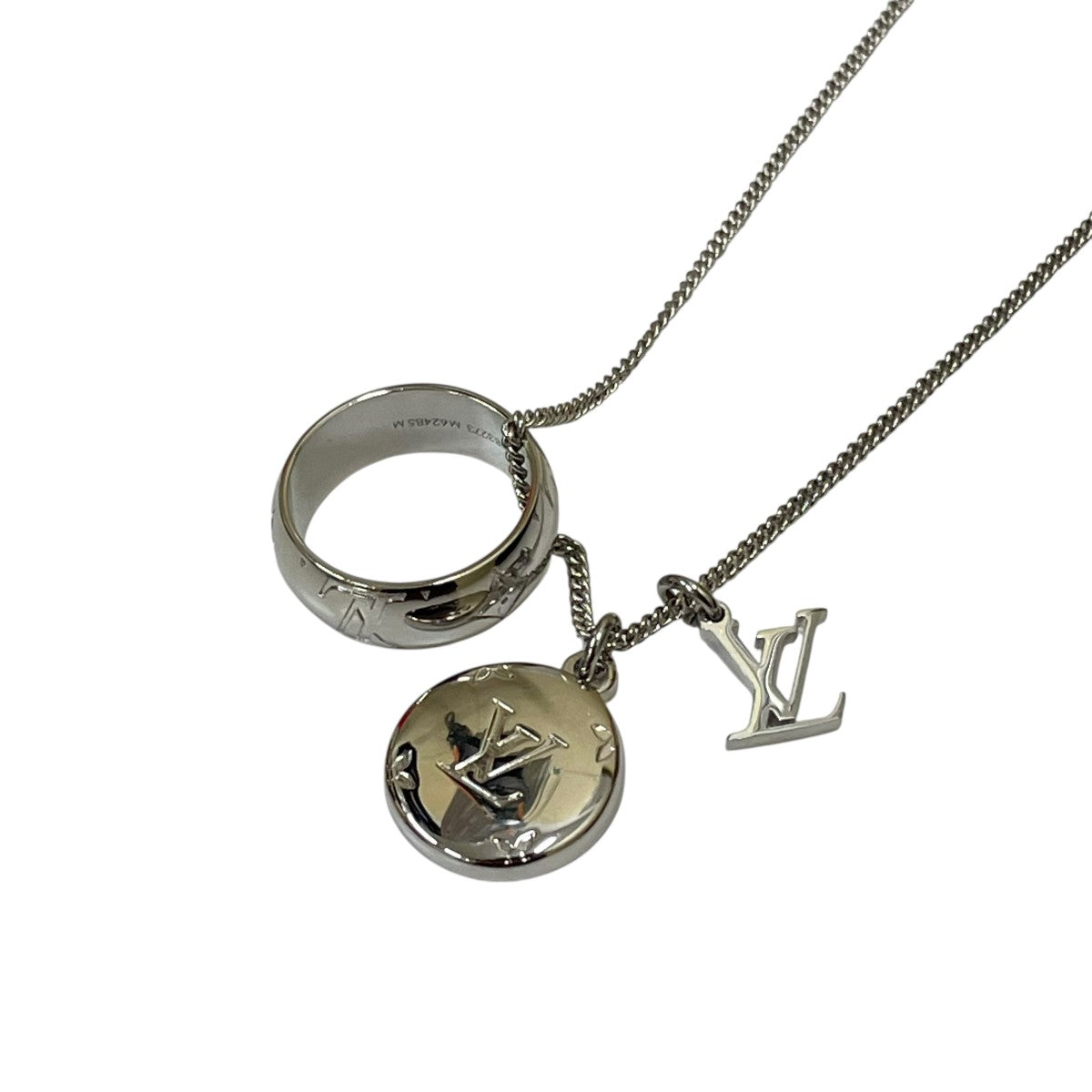 LOUIS VUITTON(ルイヴィトン) リングネックレス モノグラムネックレス