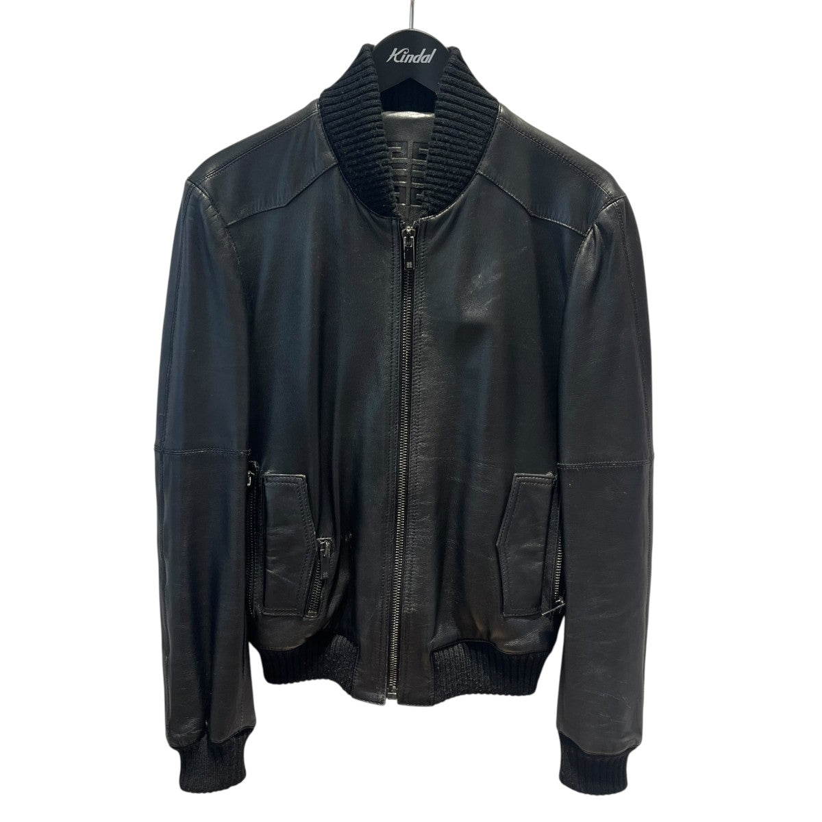GIVENCHY(ジバンシィ) レザージャケット ブラック サイズ 44｜【公式
