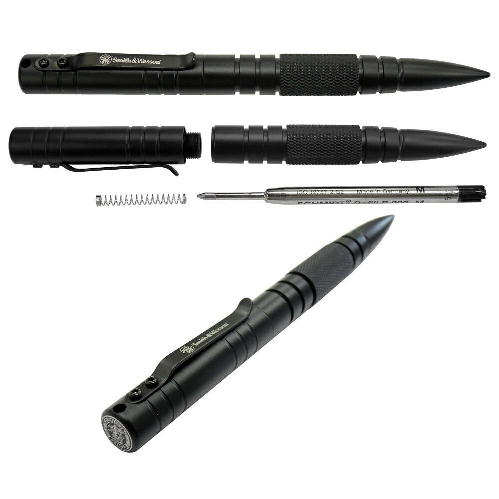 楽天市場】スミス&ウエッソン M&Pタクティカルペン 黒 アルミ : Trend