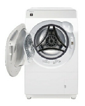 楽天市場】【配送＆設置無料】シャープ ドラム式洗濯乾燥機 左開き