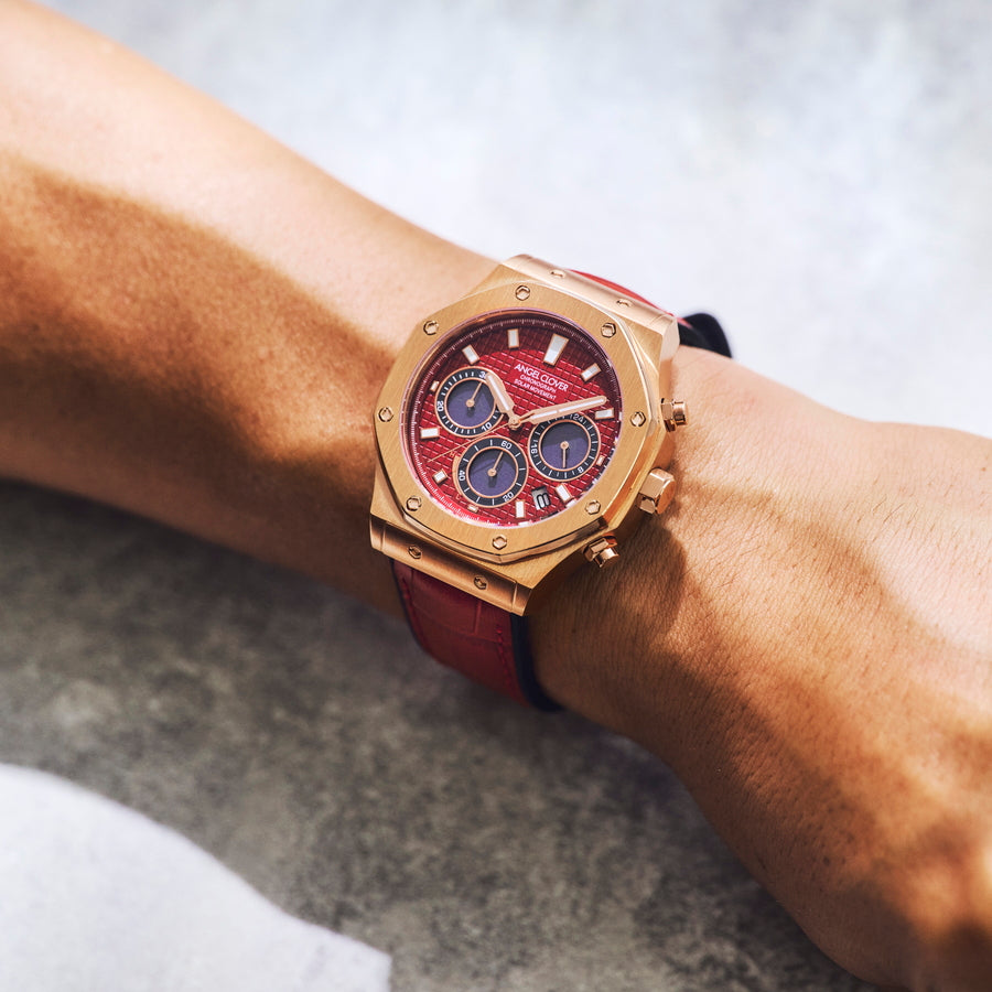 エンジェルクローバー エクスベンチャーソーラー EVS43PG-RE メンズ